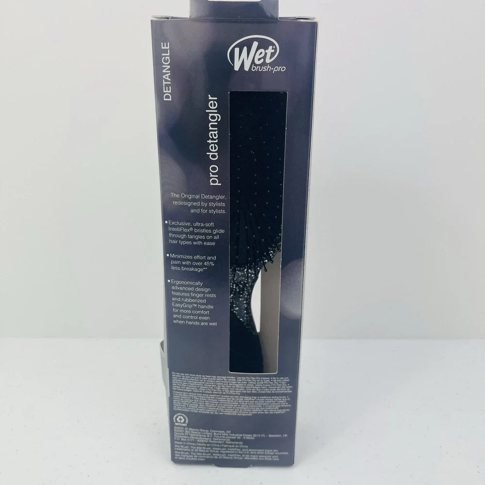 Wet Brush Pro Detangler Hairbrush Crushed Jewels Black Pack of 1